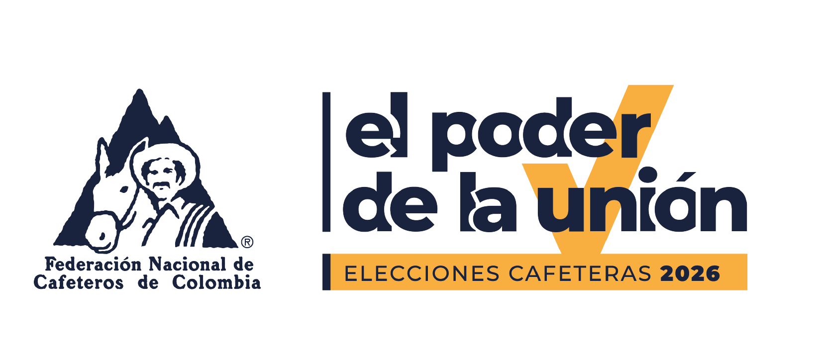 Federación Nacional de Cafeteros de Colombia · El poder de la unión · Elecciones Cafeteras 2026